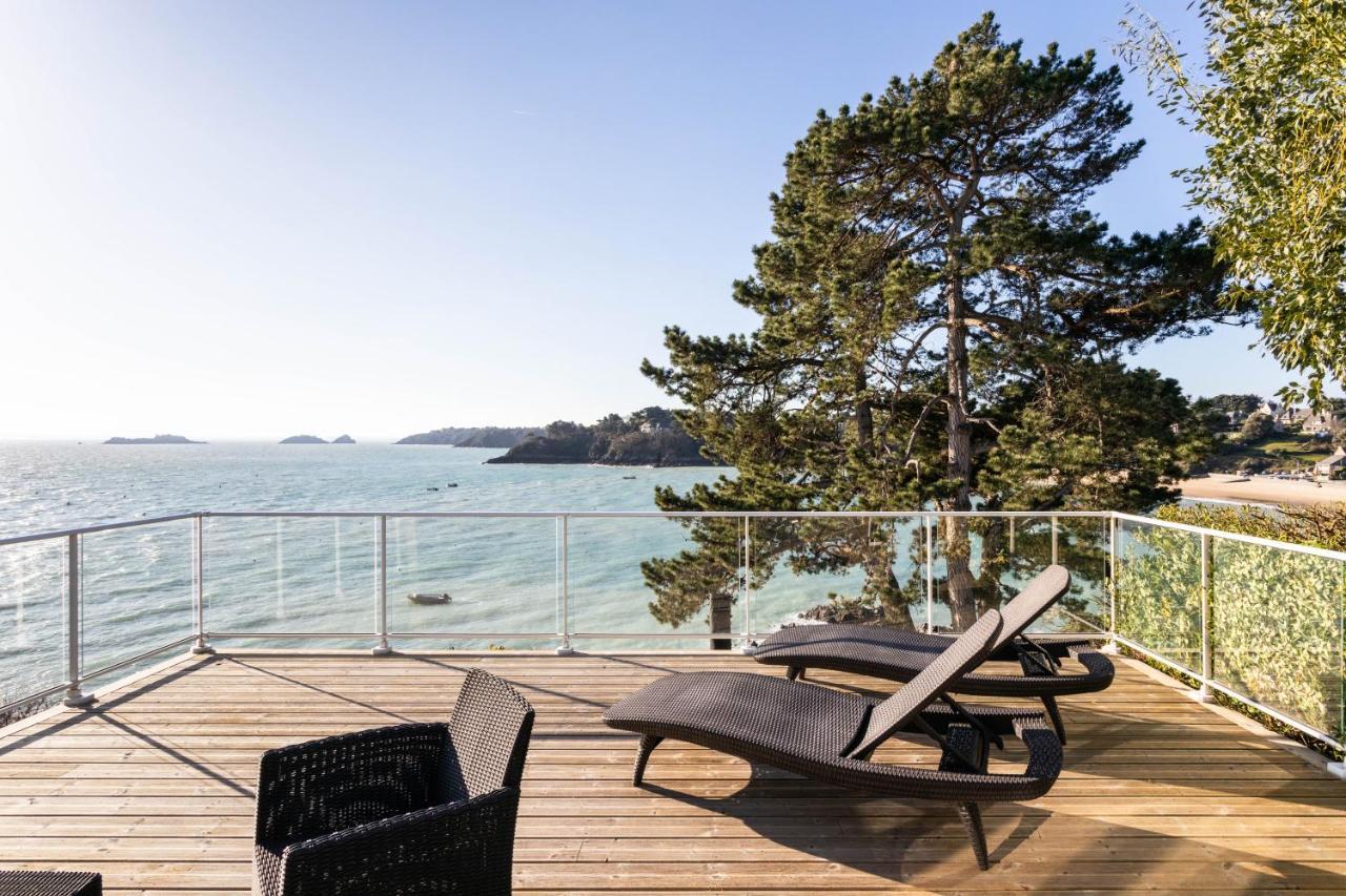 Jardin Sur L'Eau - Appt Vue Mer Cancale Extérieur photo